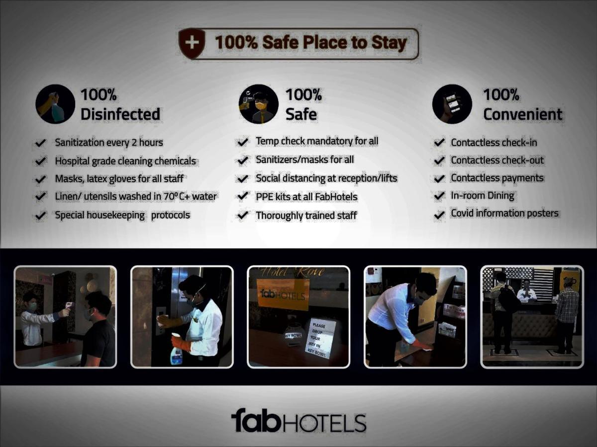 Fabhotel Damanis Ashok Nagar Udajpur Zewnętrze zdjęcie